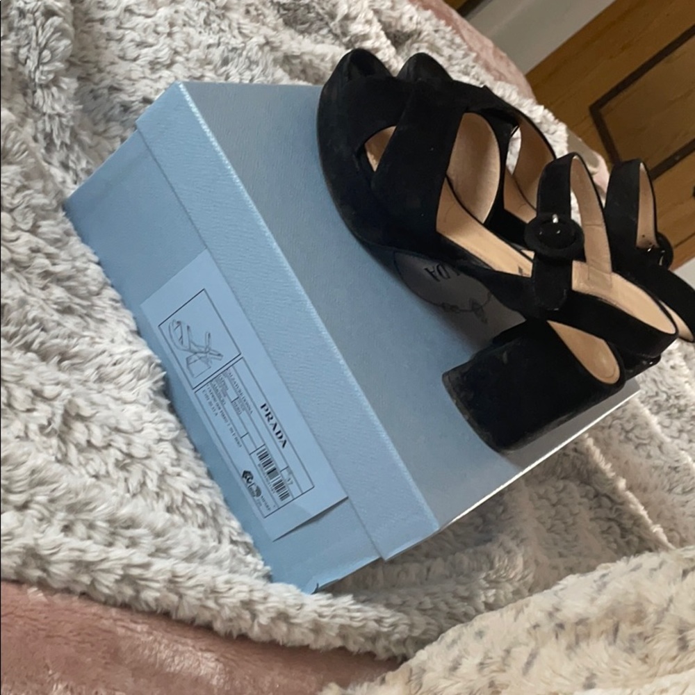 Prada Calzature Donna Camoscio - Picture 4 of 6